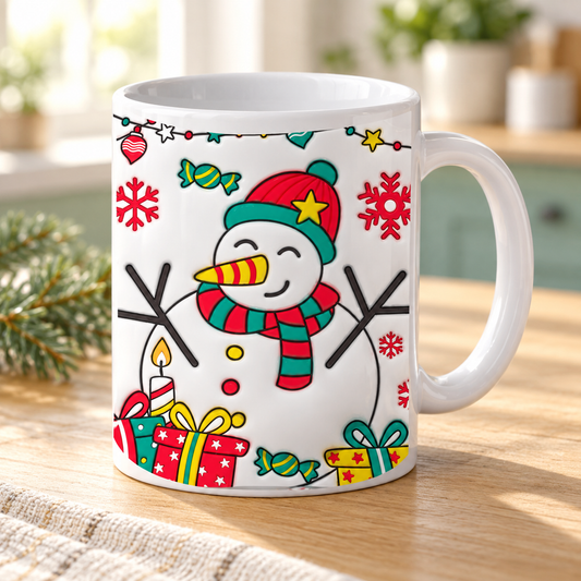 Tazza natalizia – nuova ambientazione illustrativa Manà Gadget