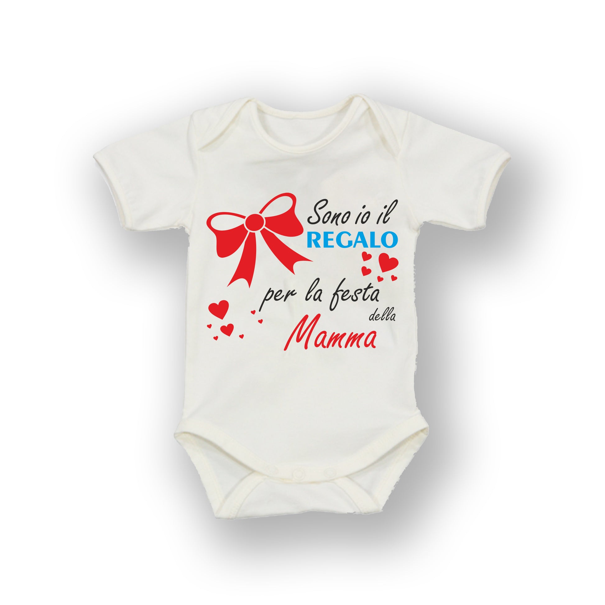 Body per neonato sono il regalo per la festa della mamma