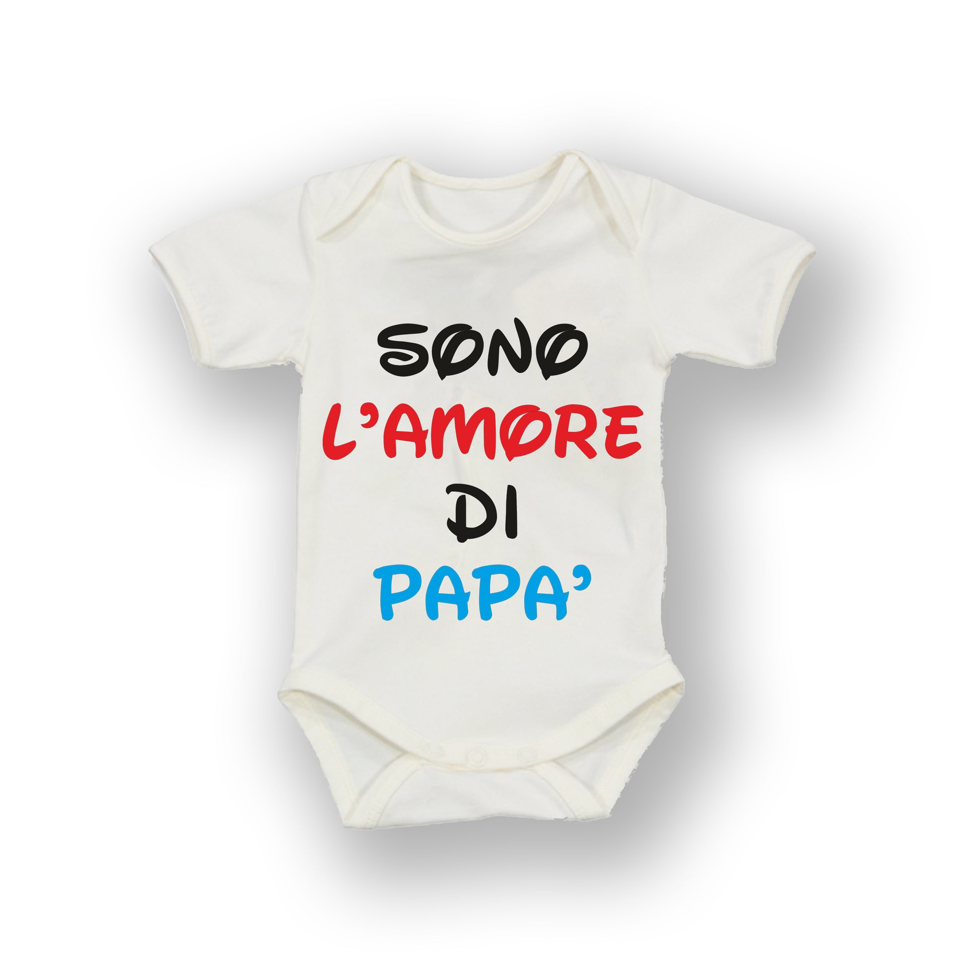 Body per neonato sono l'amore di papa'