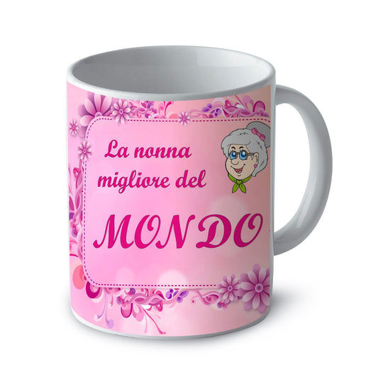 Tazza la nonna migliore del mondo